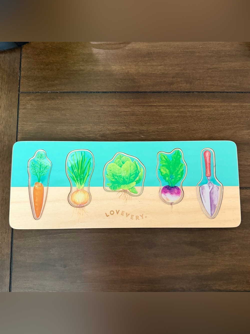 Lovevery Community Garden Vegetable Puzzle